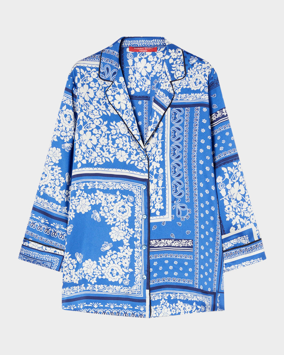 Plus Size Nectar Foulard Pajama Shirt